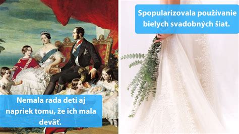 ilustrácia kráľovnej Viktórie v bielych svadobných šatách
