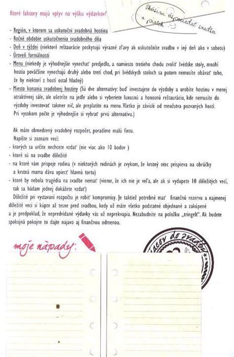 infografika s časovým harmonogramom príprav svadby od 12 mesiacov až po deň D