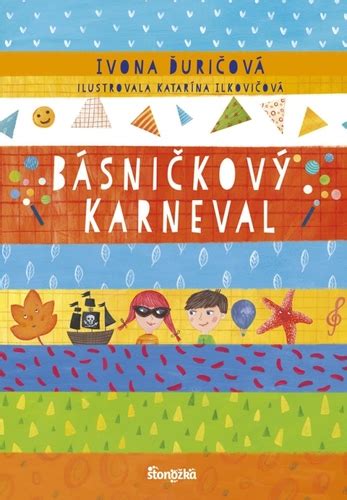 Obal knihy Básničkový karneval s farebnými ilustráciami