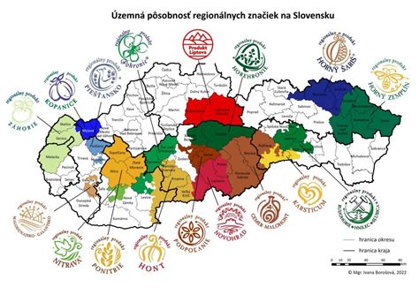 Mapa rozšírenia územia pôsobnosti značky Regionálny produkt Podpoľanie o obce MAS NAŠA LIESKA o.z.