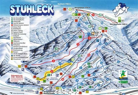 infografika s prehľadom lyžiarskych stredísk na Liptove