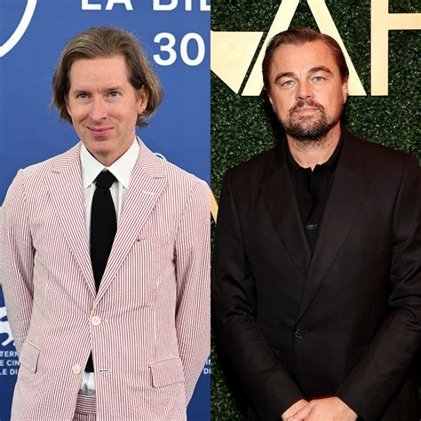 Leonardo DiCaprio a Wes Anderson pri natáčaní filmu