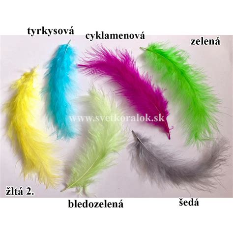 Zblízka - farebné pierka a materiály na zdobenie masiek