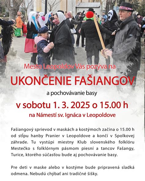 Symbolický rituál pochovávania basy na konci Fašiangov