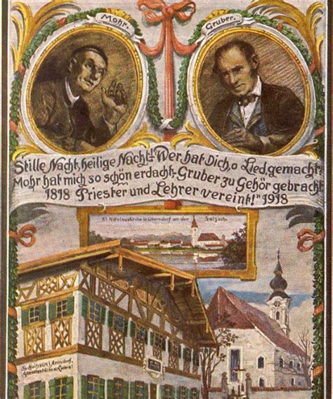 Pohľadnica vydaná pri príležitosti 100. výročia koledy Tichá noc, svätá noc