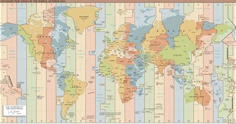 Mapa zobrazujúca časové zóny a priebeh osláv Nového roka po svete