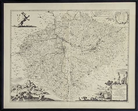 Historická mapa Viedne v 18. storočí
