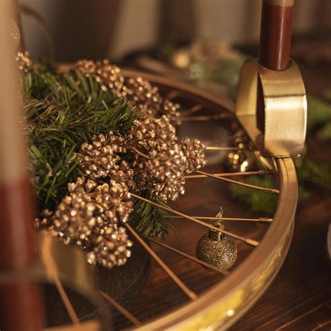 foto: postup výroby adventného venca krok za krokom