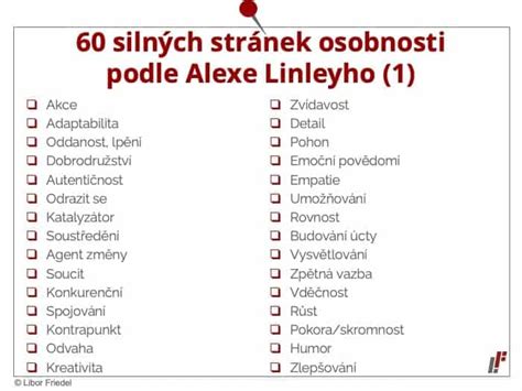 Schéma znázorňujúca silné stránky osobnosti Miroslava (pracovitosť, úprimnosť, šport)