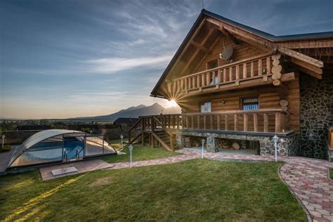 luxusný zrub pre dvoch