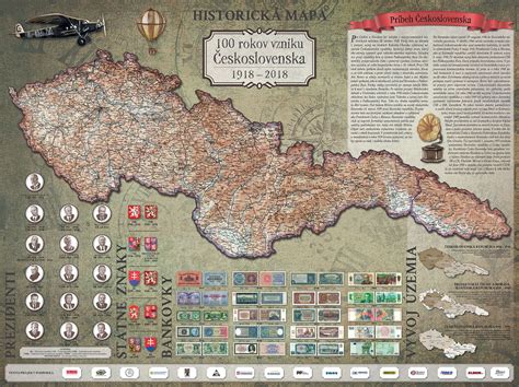 Historická mapa: Administratívne členenie Československa v rokoch 1949-1960