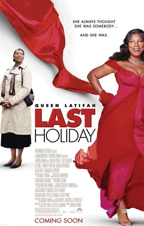 Film Posledné Vianoce (Last Holiday) - scéna s Queen Latifah v luxusnom hoteli alebo pri jedle