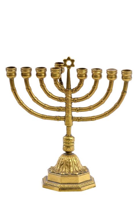 chanukija - osemramenný židovský svietnik