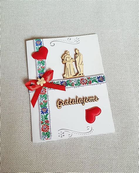 Svadobná vintage pohľadnica s baletkou, kvetmi a čipkou