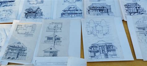 Architektonické plány alebo historické zobrazenie farského kostola v Štefultove