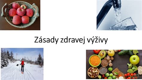 Ilustrácia zdravej životosprávy a pohybu