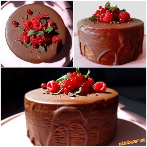 Ilustrácia rôznych druhov tort: čokoládová, ovocná, s mascarpone krémom, orechová, Sacherova, Red Velvet.