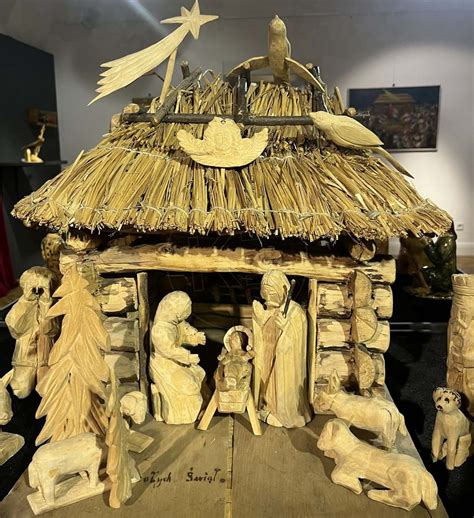 Ilustrácia tradičných postáv betlehemu