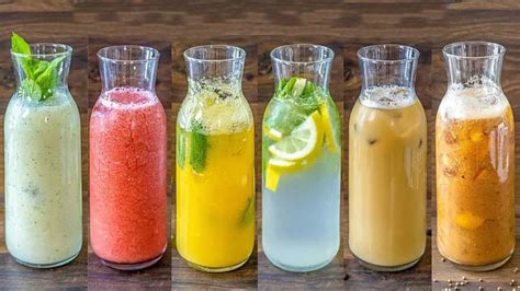 Osviežujúce domáce limonády a melónový nápoj