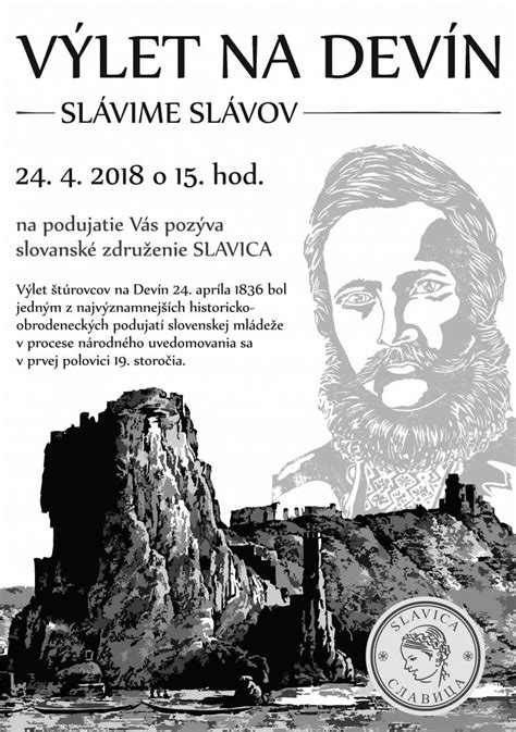 Ilustrácia: Výlet študentov na Devín v roku 1836