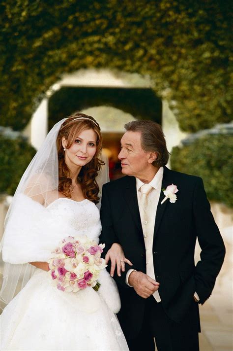 Karel Gott a Ivana Gottová pri fontáne Bellagio v Las Vegas