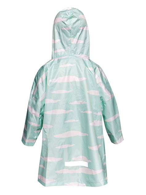 Kompaktný pršiplášť v guľatom puzdre s karabínou