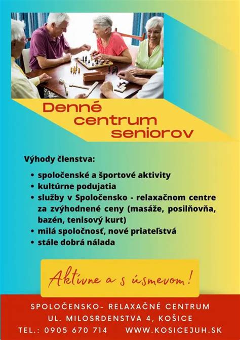 Cenník a ponuka pre seniorov v prehľadnej infografike