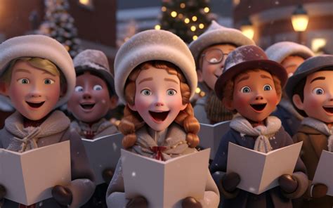 deti spievajúce koledy