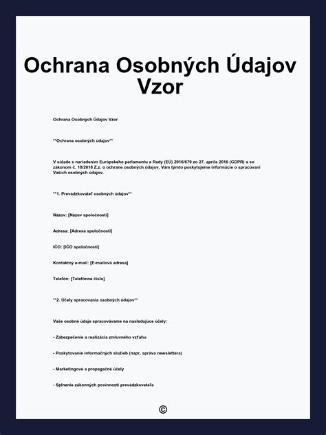 Infografika znázorňujúca doby uchovávania rôznych typov osobných údajov