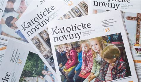 Titulná strana Katolíckych novín v tlačenej a elektronickej verzii