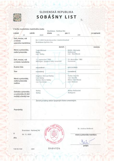 ilustračné foto: pár pri podpise sobášneho listu