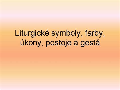 Liturgické rúcho a symboly pre Veľký piatok
