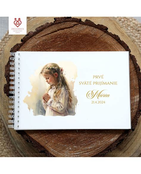 Koláž fotografií s tipmi na dekorácie a darčeky pre hostí na prvé sväté prijímanie