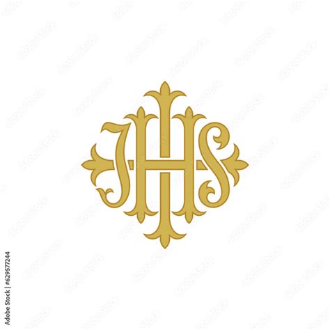 Monogram IHS s lúčmi a krížom, ako ho propagoval svätý Bernardín Siensky