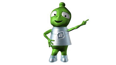 Tematické foto: Maskot Alzák s logom Alza.sk