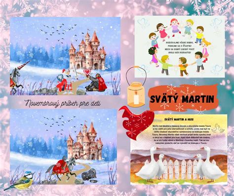 Výtvarné práce detí na tému Svätý Martin