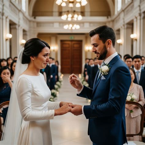 Fotografia: Ženích navlieka neveste prsteň pod chupou