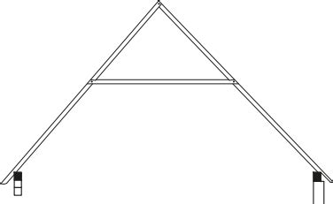 Schéma nožnicovej konštrukcie stanu s detailným zobrazením kĺbov a teleskopických nôh