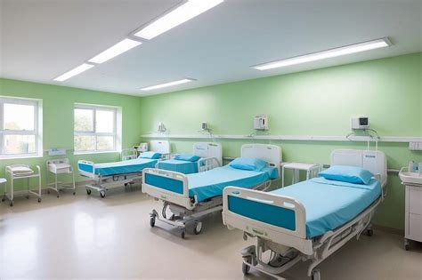 Modern maternity ward in an Irish hospital