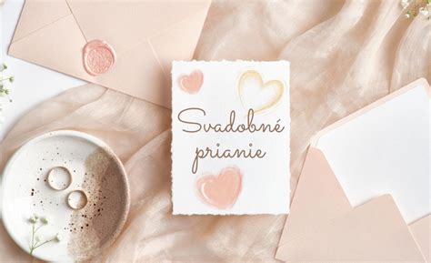 Ukážka rôznych textov do svadobného priania