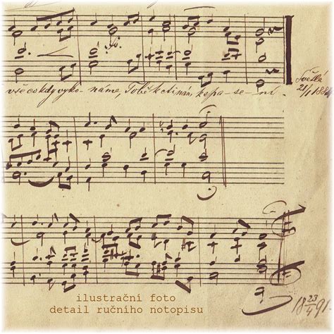 Notový zápis skladby Canon in D od Johanna Pachelbel