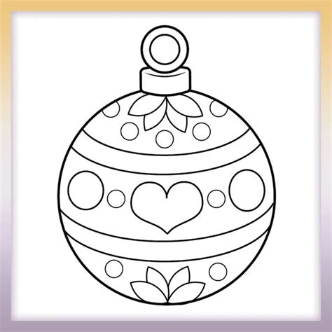 Návod na ručné kreslenie vianočnej omaľovánky