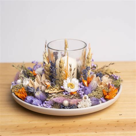 DIY jesenný svietnik zo zaváraninového pohára