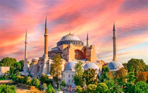 historická ilustrácia alebo fotografia katedrály Hagia Sofia