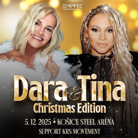Vizualizácia koncertu DARA & TINA: Christmas Edition v priestoroch Steel Arény v Košiciach