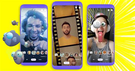 ukážka rôznych Viber Lenses a nálepiek