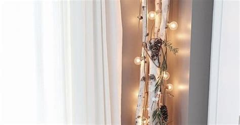 foto dekorácie anjelských krídiel z prírodnej brezovej kôry