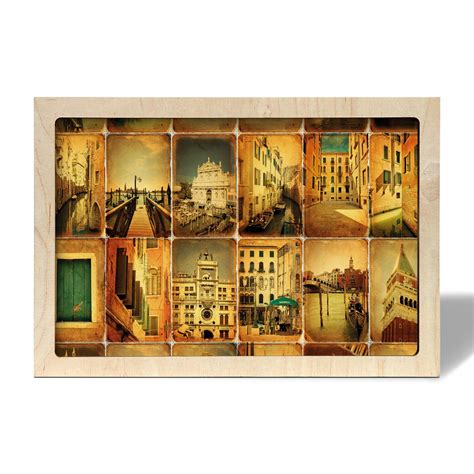 kresba historickej budovy školy alebo koláž starých a nových fotografií