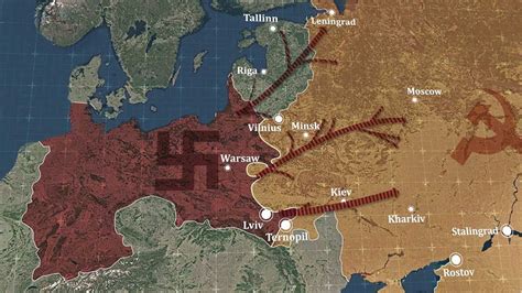 Mapa postupu oslobodzovacích vojsk v Hornádskej doline v roku 1945