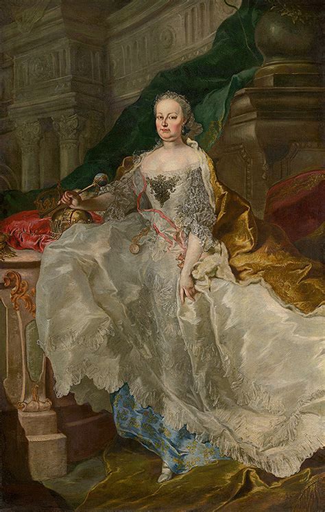 Portrét Márie Terézie v jej úradnom majestáte